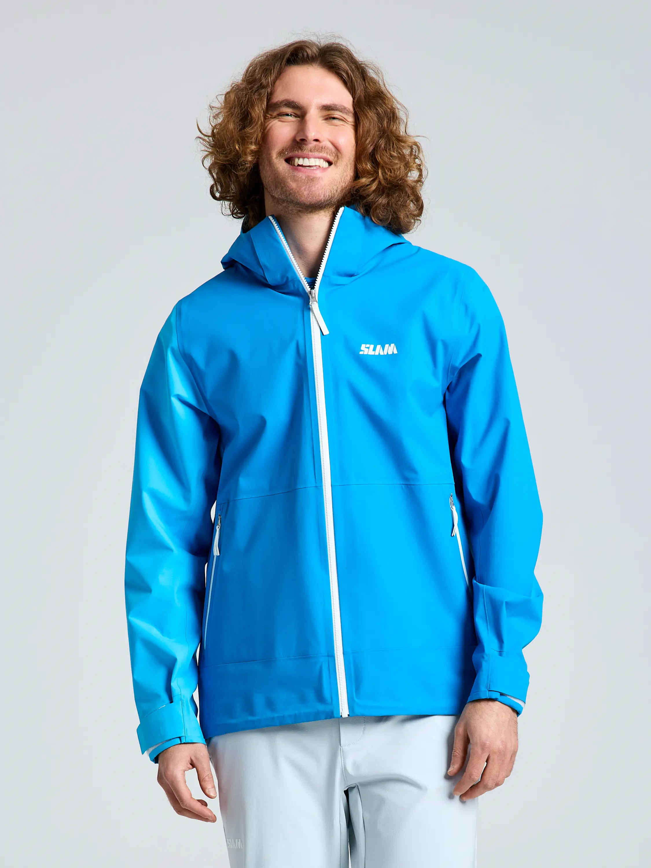 OD HOODED JACKET - GREEK BLUE / XS