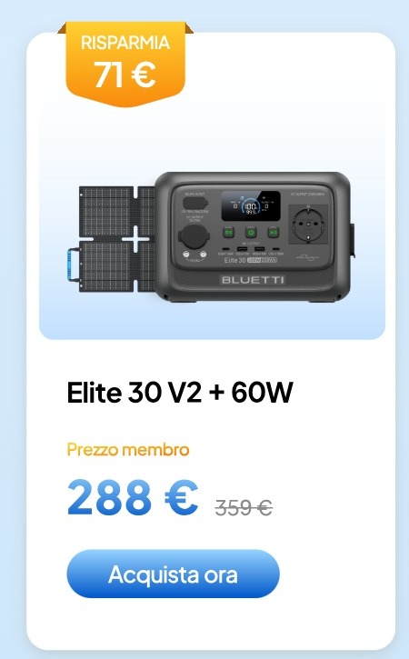 BLUETTI Elite 30 V2+60W