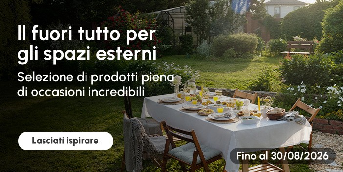 Fuori tutto per gli spazi esterni