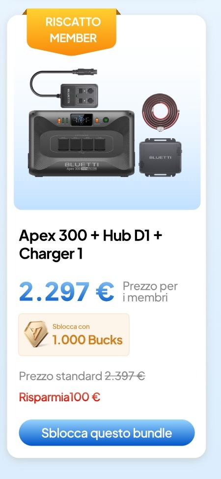 BlUETTI Apex 300+B300K 2+Hub D1