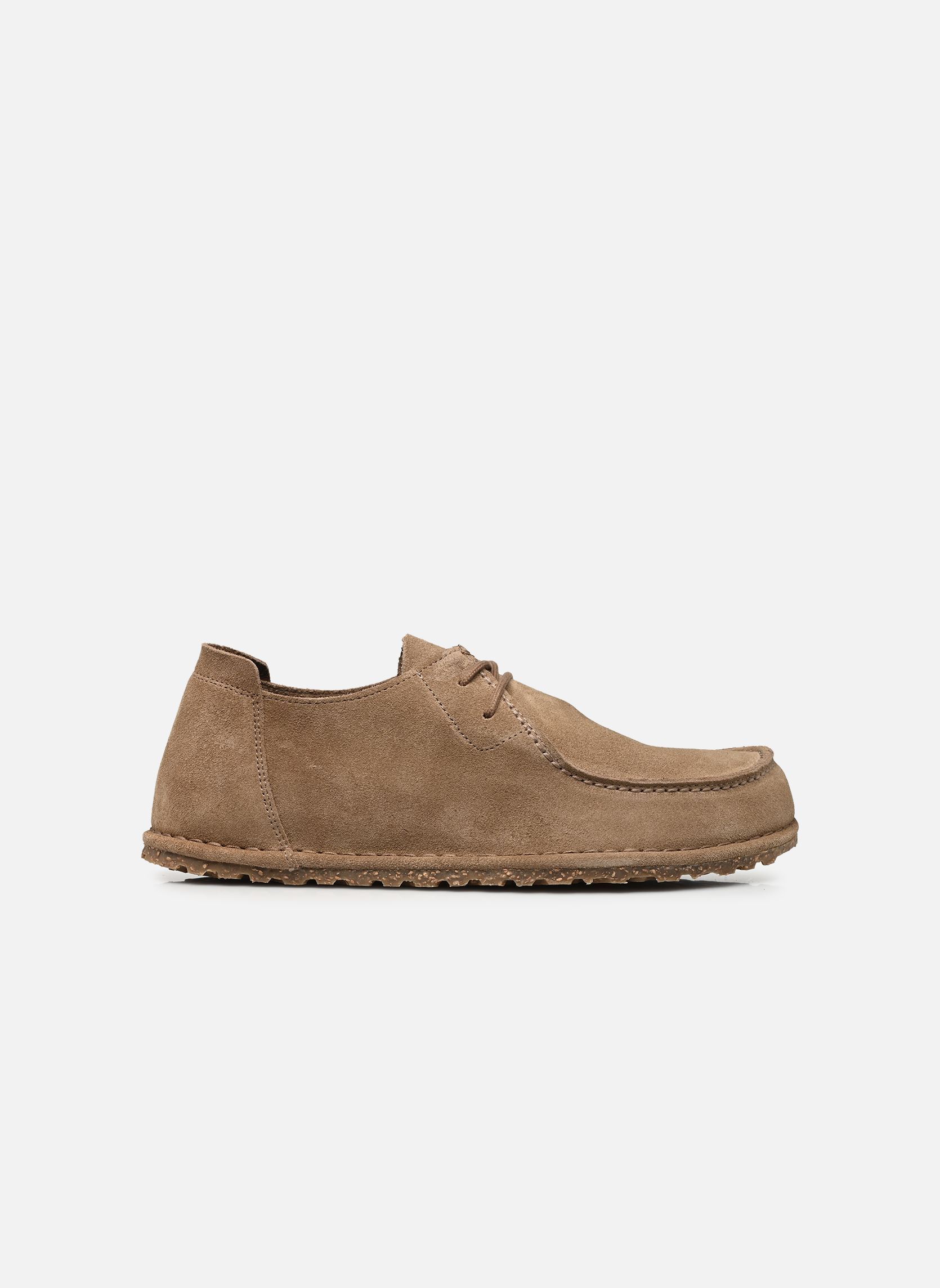 Birkenstock Derbies Utti Lace Suede - Regular homme marron