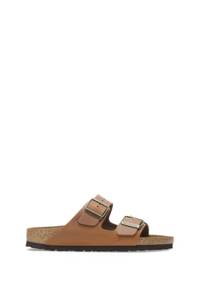 BIRKENSTOCK ARIZONA OILED LEATHER COGNAC - Ciabatta Cuoio