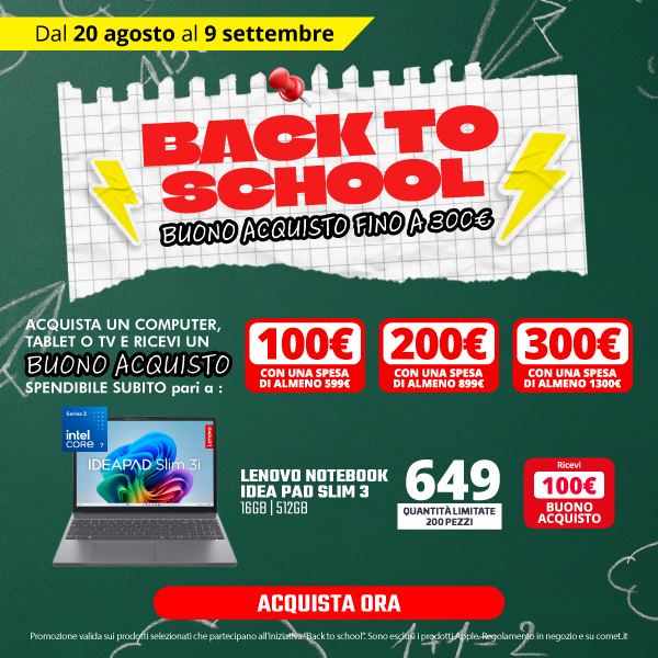 Volantino Back to School Buoni
