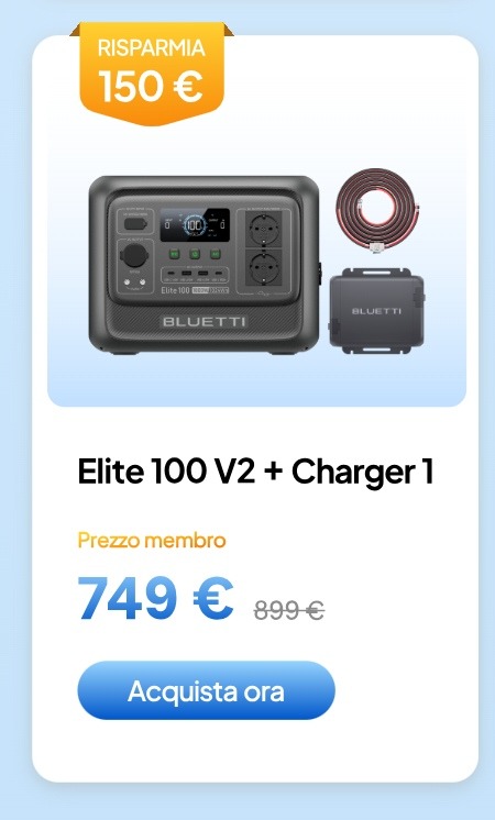 BLUETTI Elite 100 V2+Charger 1