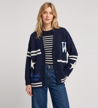 Giacca In Maglia Wkdbelgio blu marino