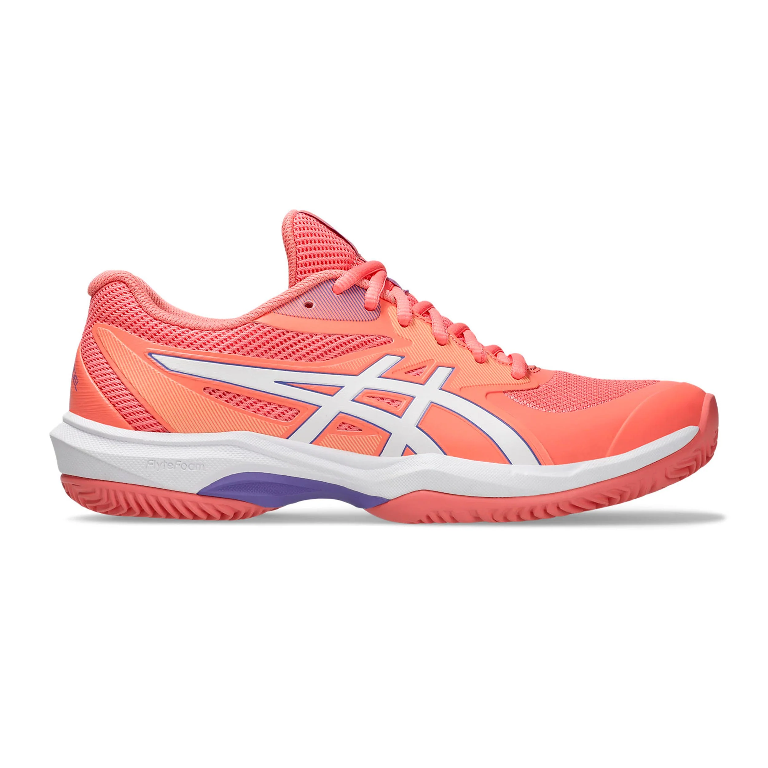 Game FF Scarpa da padel Donna - corallo, bianco
