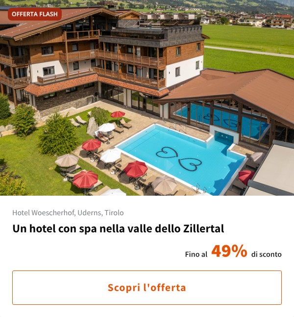 Un hotel con spa nella valle dello Zillertal