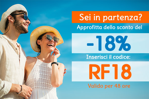 Sconto del 18% sulle polizze Viaggi Sicuri