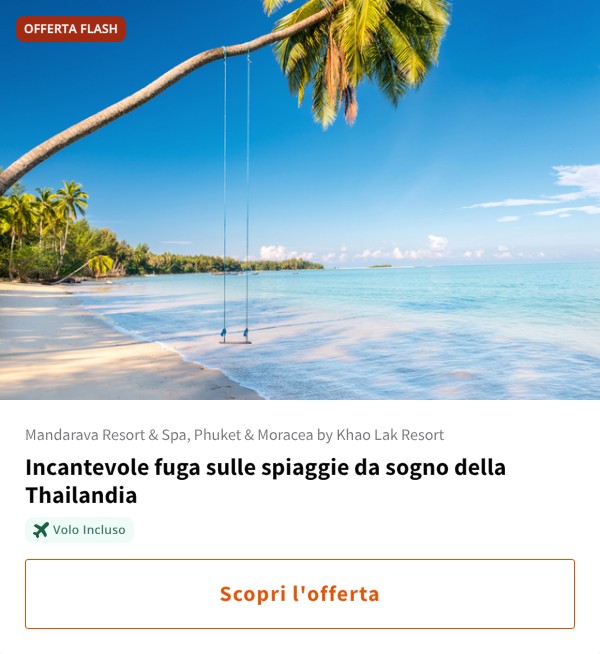 Incantevole fuga sulle spiaggie da sogno della Thailandia