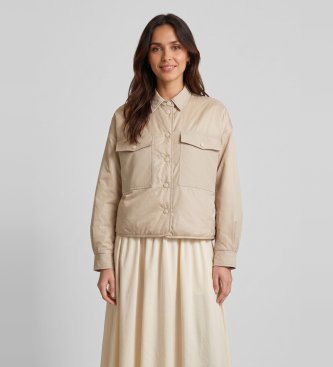 Piumino Trapuntato Sughero beige