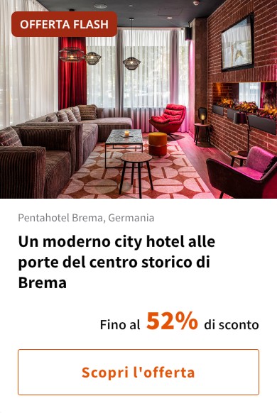 Un moderno city hotel alle porte del centro storico di Brema