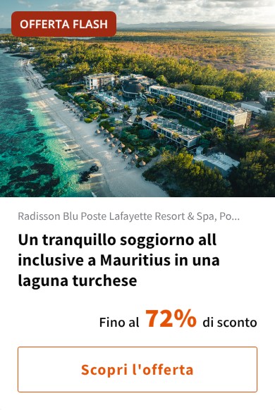 Un tranquillo soggiorno all inclusive a Mauritius in una laguna turchese