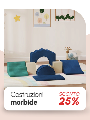 Costruzioni morbide per bambini