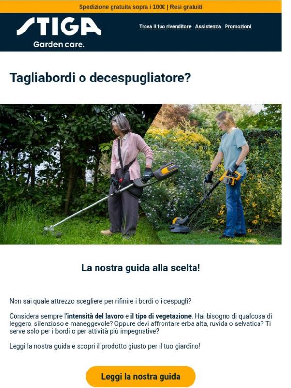 Tagliabordi o decespugliatore?