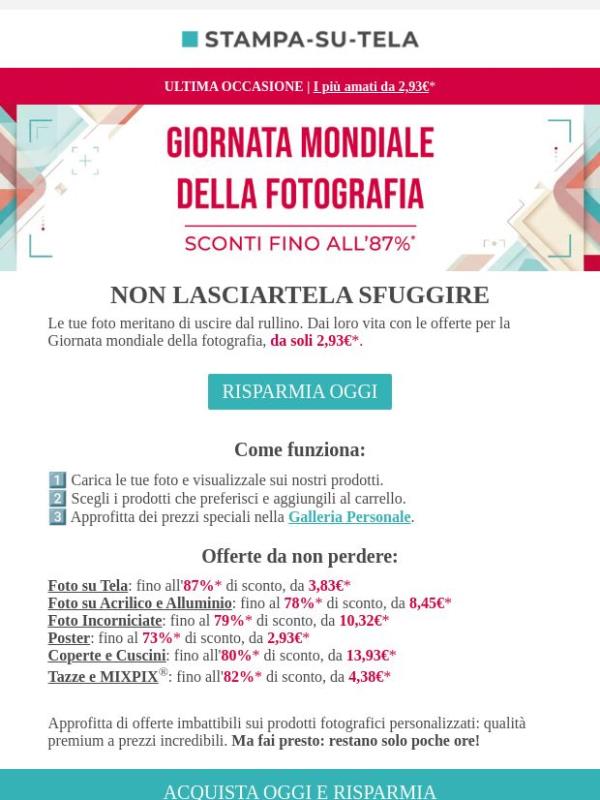 Le tue foto non vedono l’ora di uscire dal rullino 📸