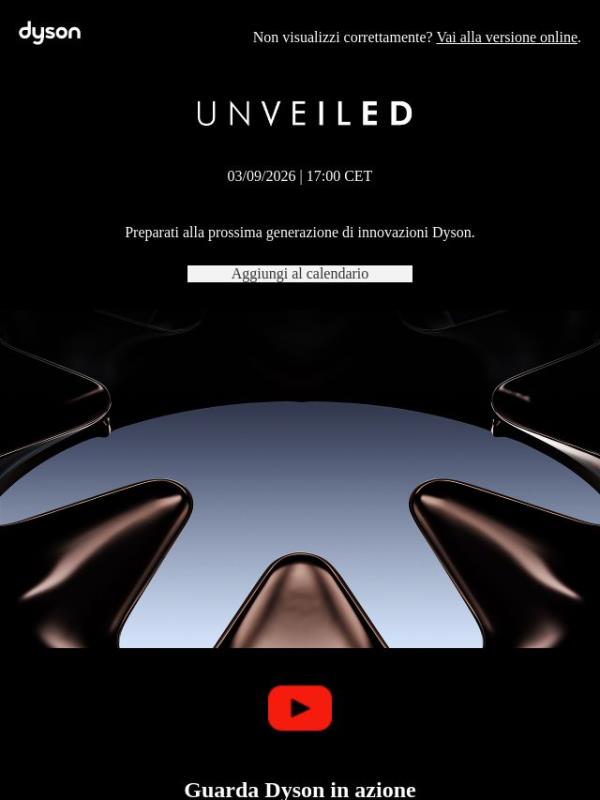 Dyson Unveiled 2026 | 03.09.2026