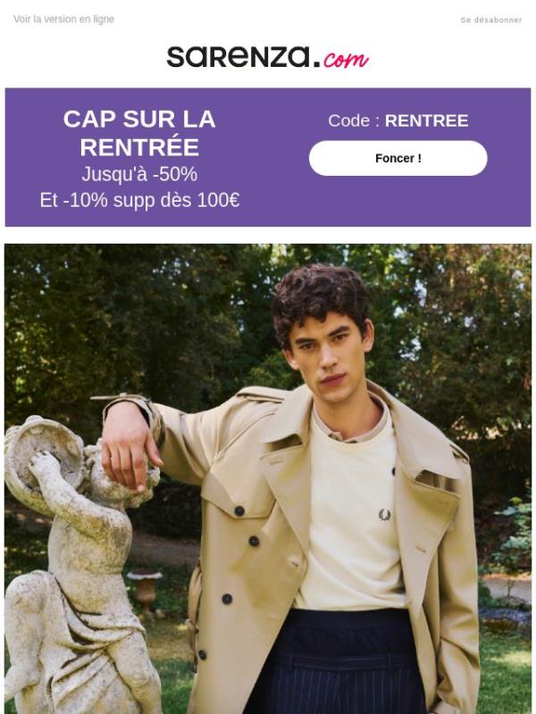 Retour au bureau : 🔥 jusqu'à -50% + 10% SUPP pour faire craquer vos collègues ✨