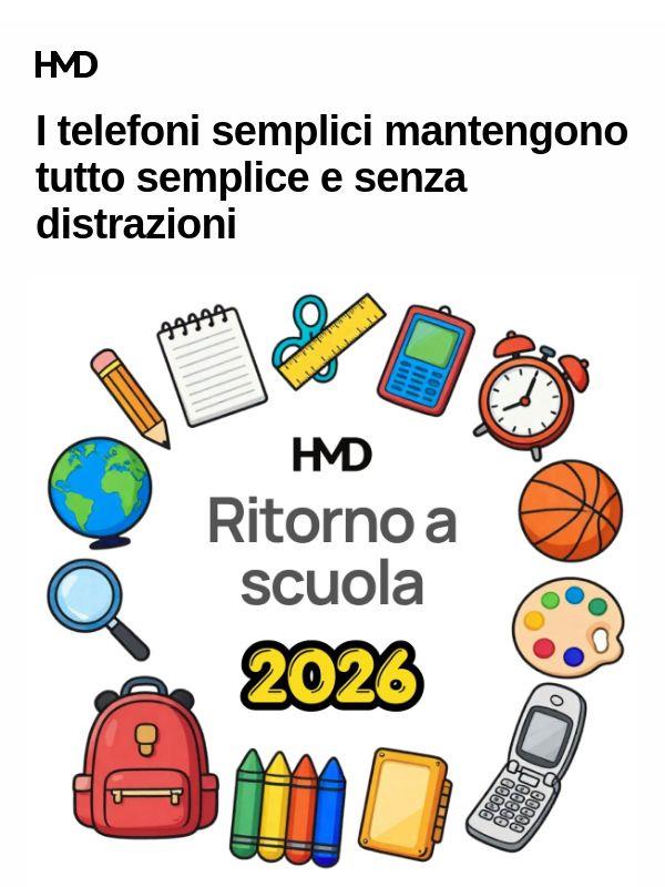 Ritorno a scuola. Solo chiamate, solo messaggi, solo telefoni semplici