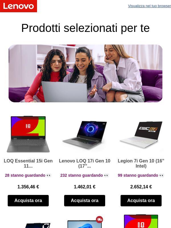 Nuove scelte personalizzate solo per te!