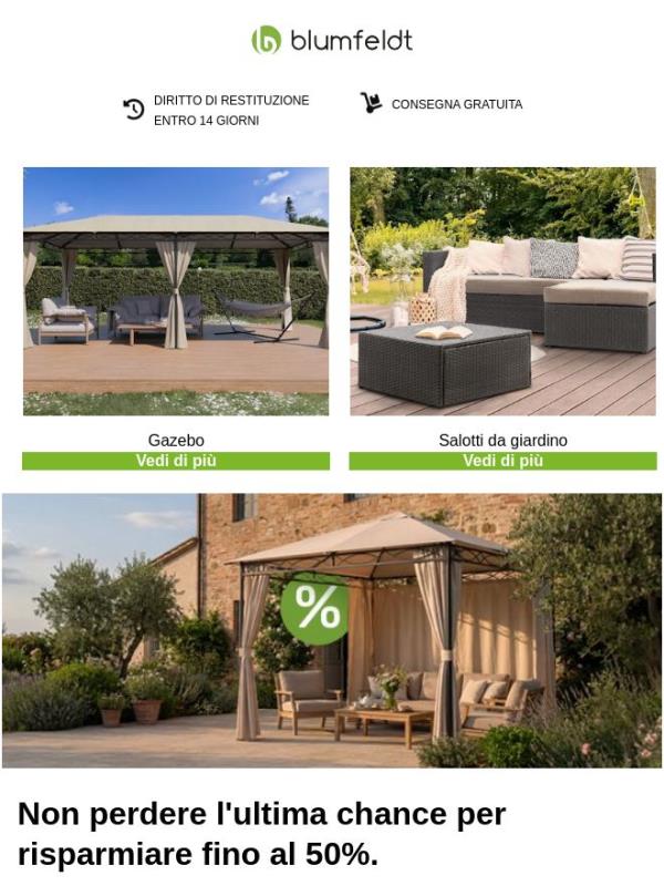Stiamo  svuotando la nostra collezione estiva! Risparmia fino al 50% su prodotti che sai che adorerai