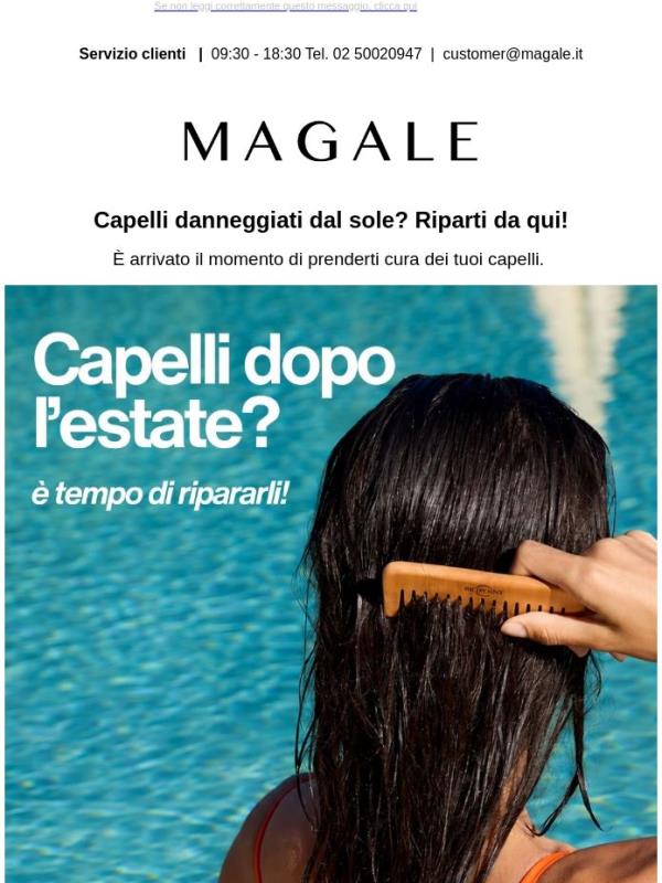 🚨 SOS capelli dopo l’estate: è tempo di ripararli!