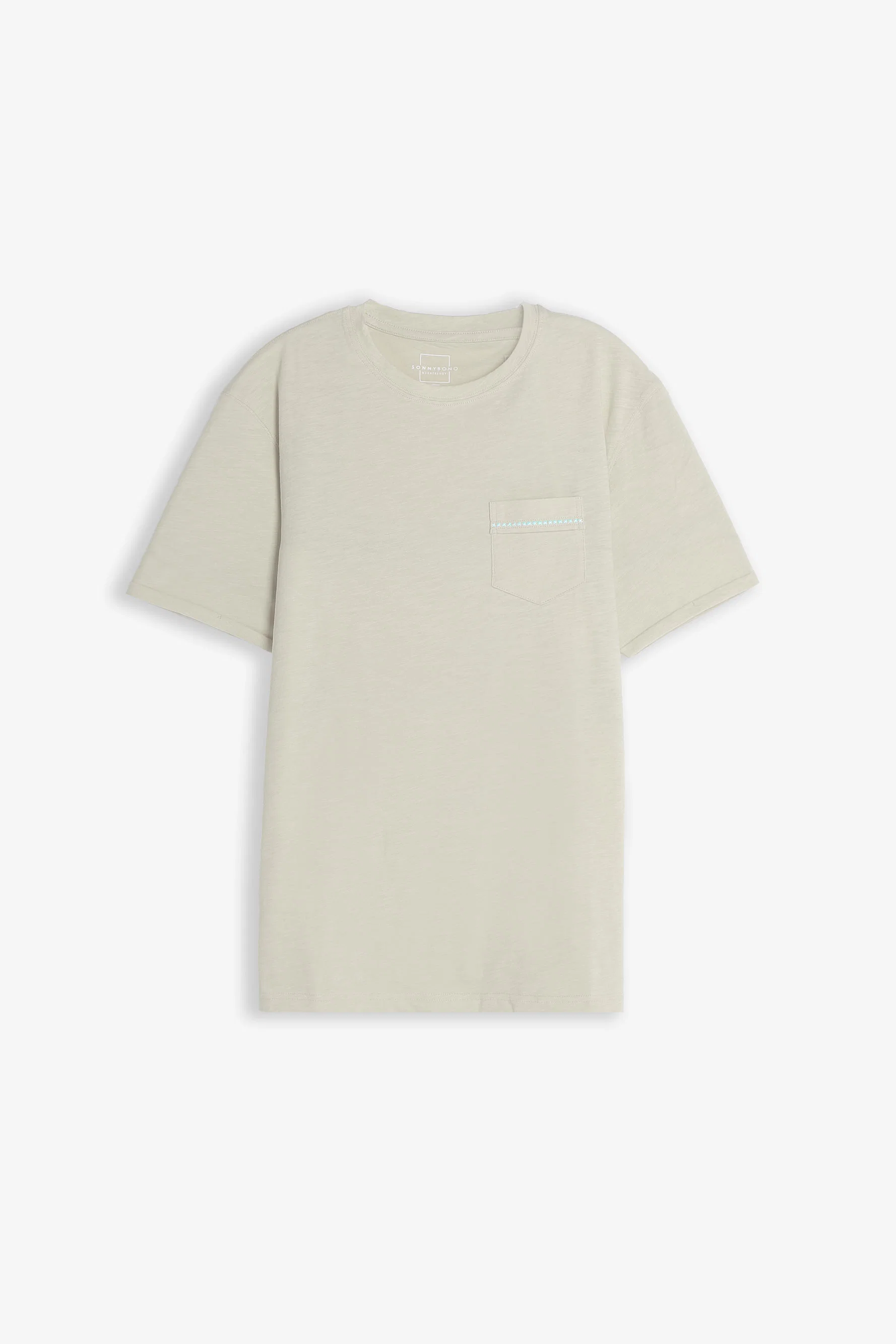 Image of T-SHIRT GIROCOLLO SLUB  