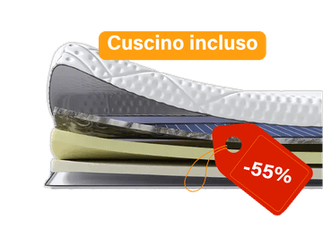 Topper Elite con Cuscino Da 408,00€ 183,60€ Topper Elite con Cuscino Da 408,00€ 183,60€