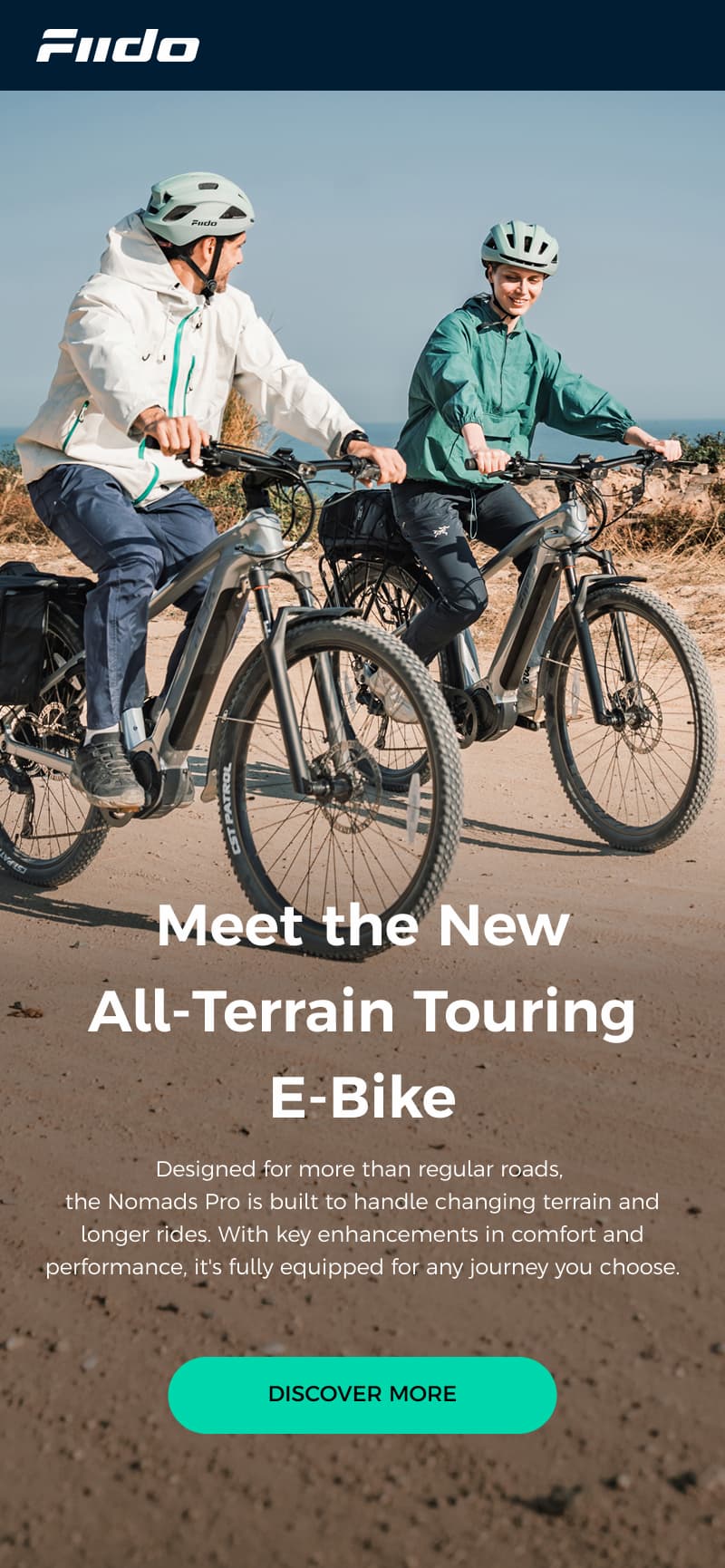 Meet the New All-Terrain Touring E-Bike