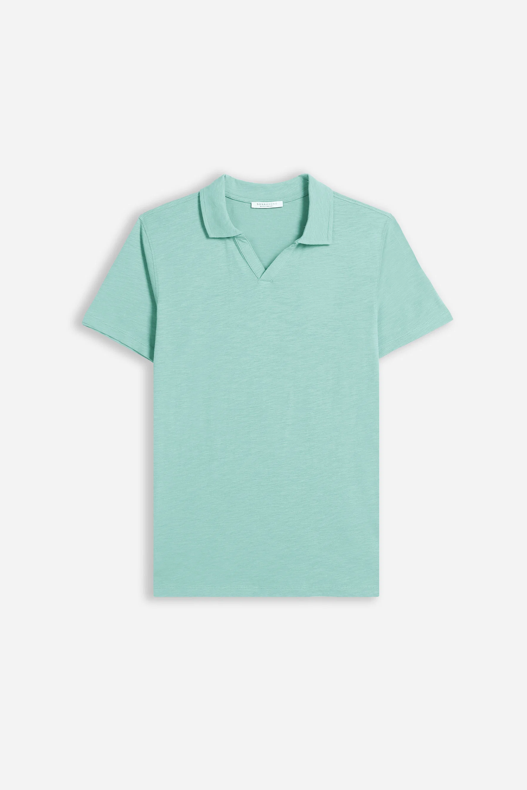 Image of POLO SLUB CON COLLO DERBY