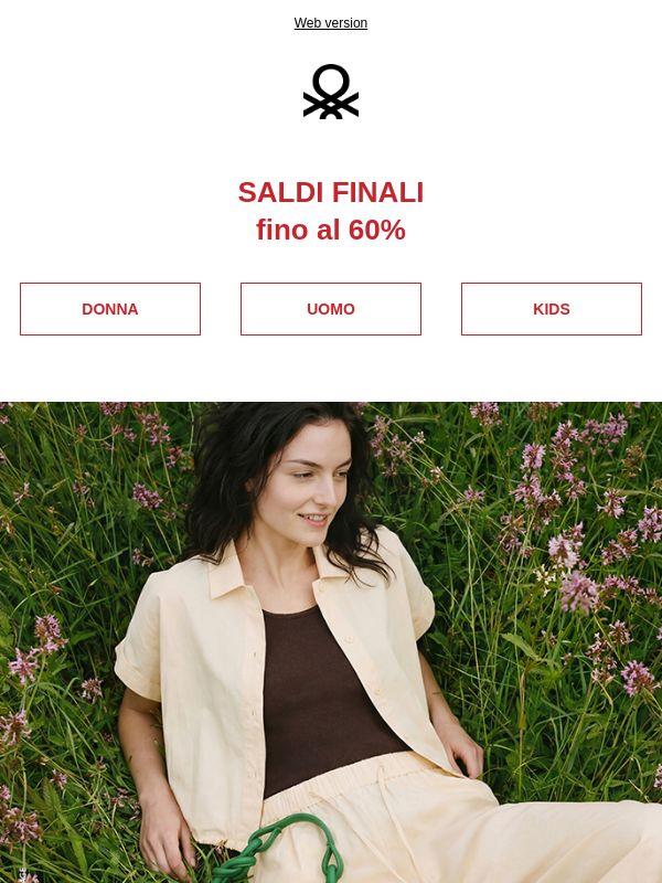 Saldi: ultimi giorni fino al 60%