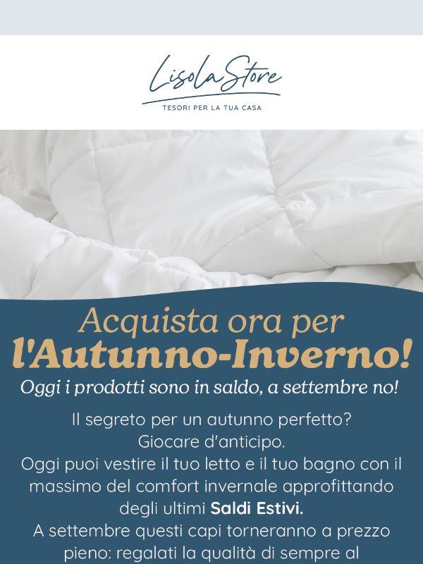 ❄️ Vesti il tuo Autunno in anteprima al prezzo più esclusivo di sempre