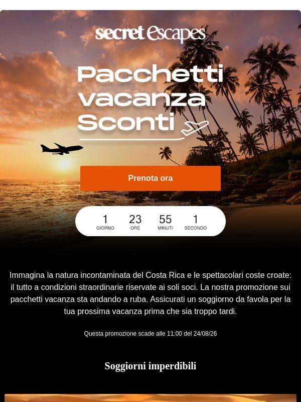 Pacchetti vacanza in offerta - Prenota subito