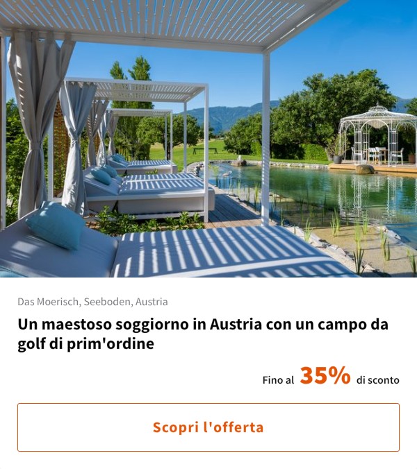 Un maestoso soggiorno in Austria con un campo da golf di prim'ordine