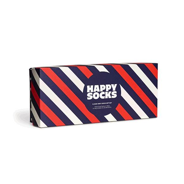 Set regalo di calzini Classic Navy in confezione da 4