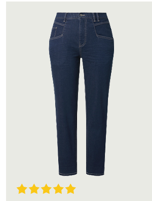 Jeans con taglio affusolato