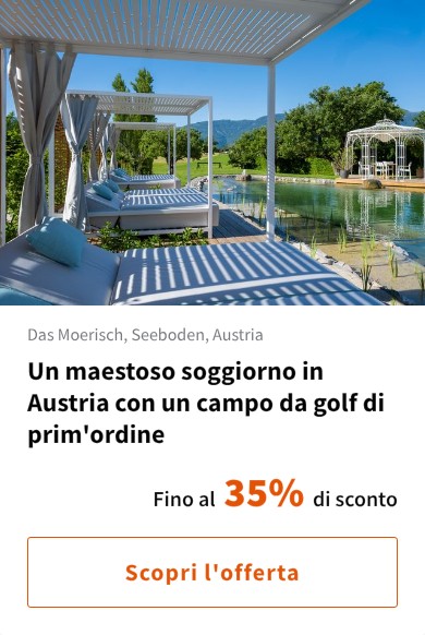 Un maestoso soggiorno in Austria con un campo da golf di prim'ordine
