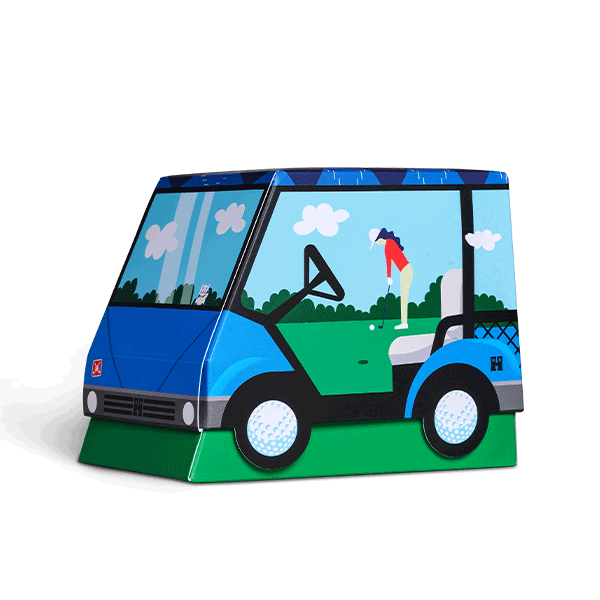 Set regalo di calzini da golf cart in confezione da 3