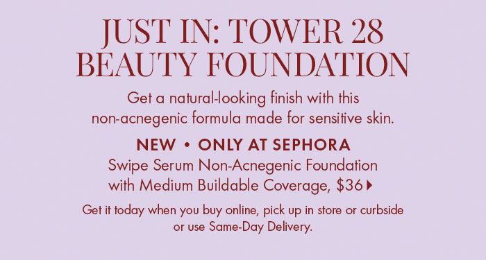 Tower 28 Beauty Swipe Serum Foundation
