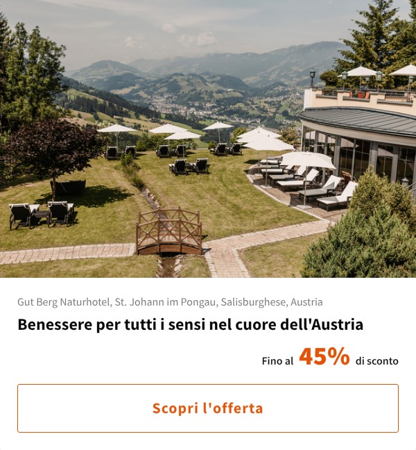 Benessere per tutti i sensi nel cuore dell'Austria