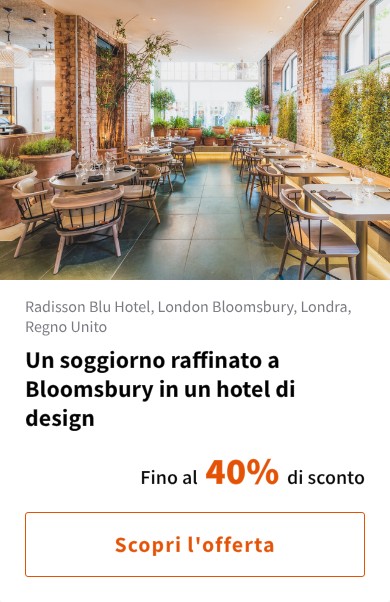 Un soggiorno raffinato a Bloomsbury in un hotel di design