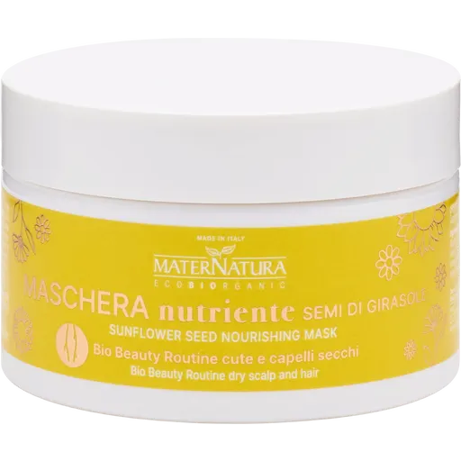 MaterNatura Maschera Nutriente ai Semi di Girasole