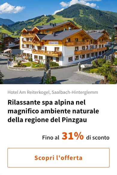 Rilassante spa alpina nel magnifico ambiente naturale della regione del Pinzgau