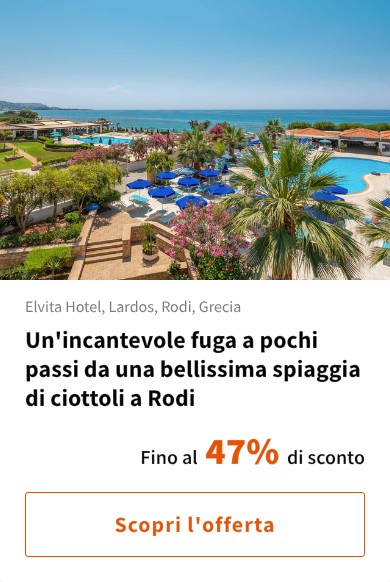 Un'incantevole fuga a pochi passi da una bellissima spiaggia di ciottoli a Rodi