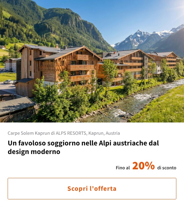 Un favoloso soggiorno nelle Alpi austriache dal design moderno