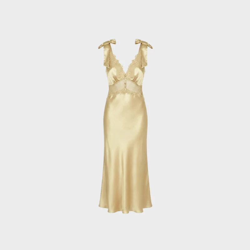 Image of Vestito MARIACARMEN - BUTTER YELLOW