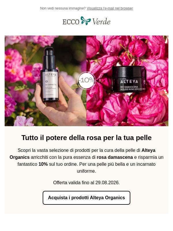 🌹Tutto il potere della rosa🌹 con Alteya Organics