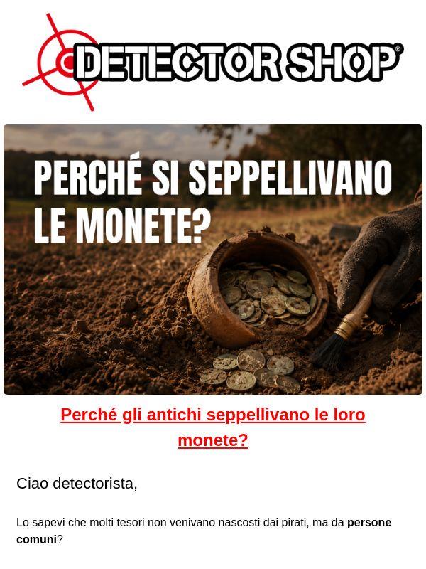 Perché si seppellivano le monete?