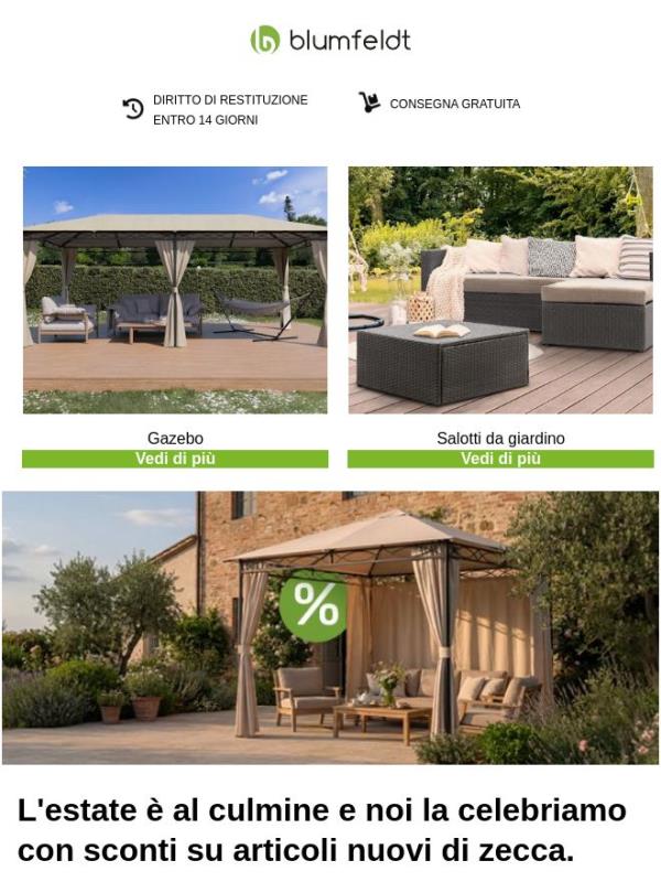 Siamo  nel cuore dell'estate! Risparmia fino al 50% su centinaia di prodotti