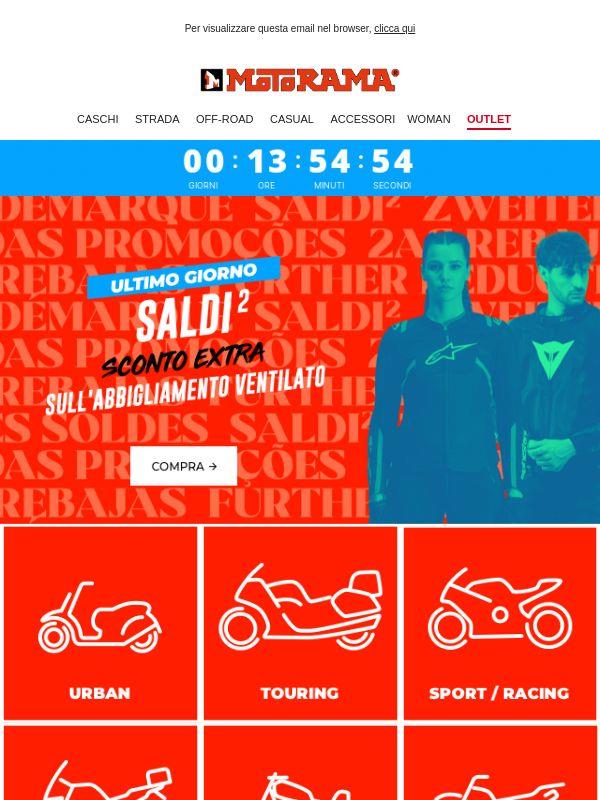 ⌛ FINE dello sconto EXTRA sull’abbigliamento ventilato 🏍️