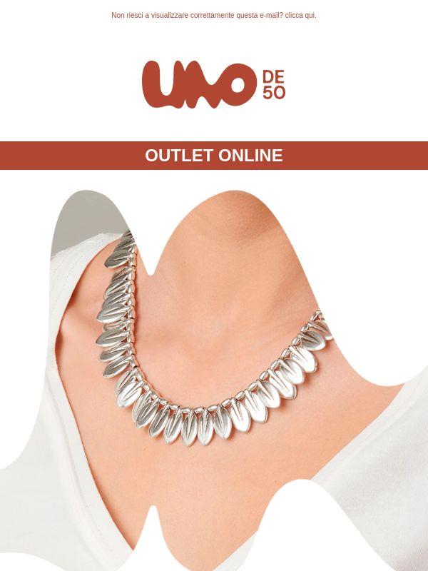 Fino al 50% di sconto nell’Outlet